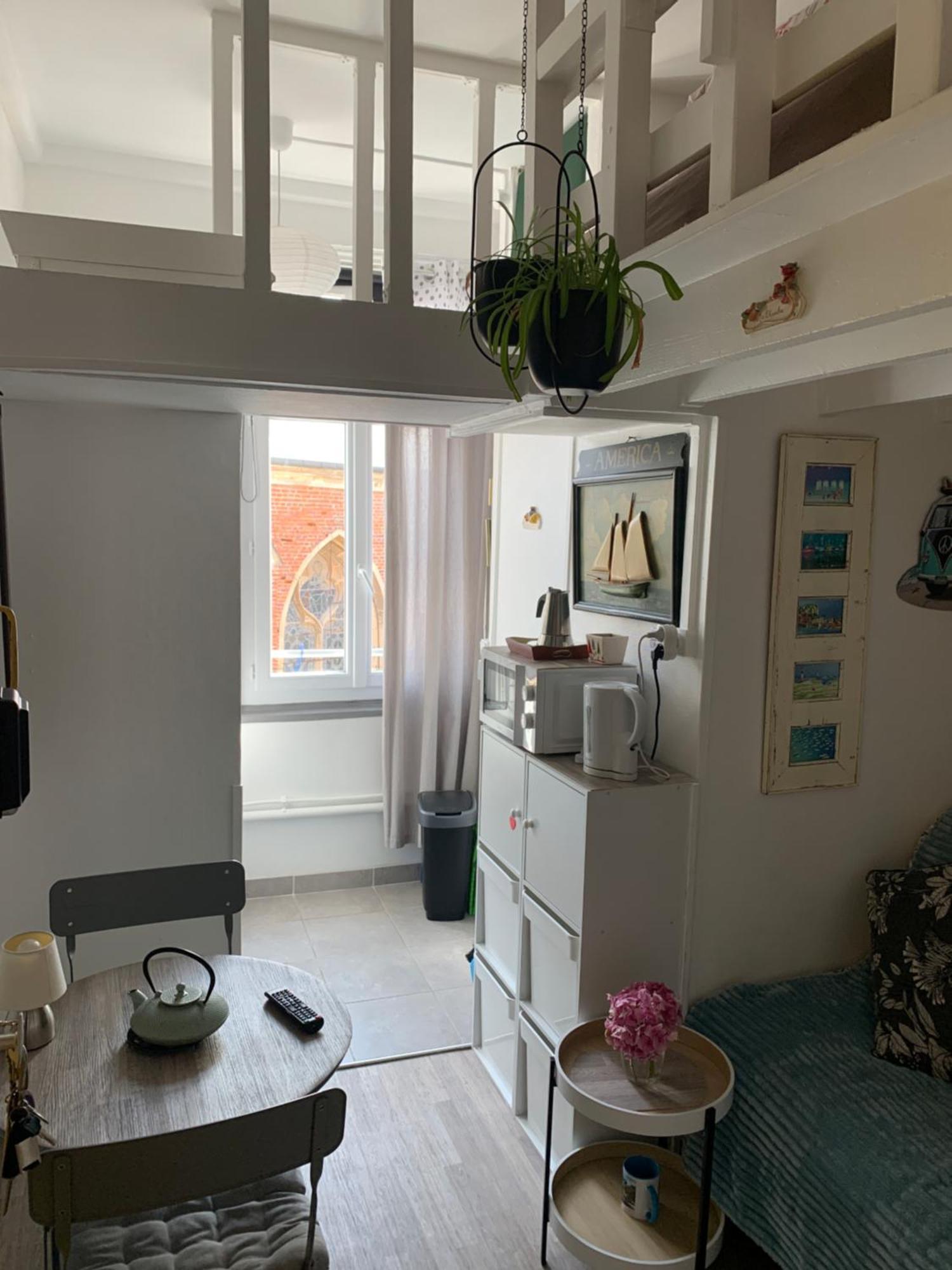 Apartamento Studette Tiny House De L Eglise 12 M2 Ault Exterior foto